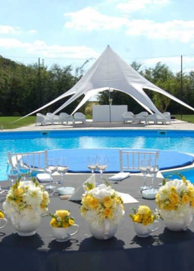 Nunta in natura, in aer liber, la piscina si padure, locatii de nunti in natura, locatie nunta in aer liber